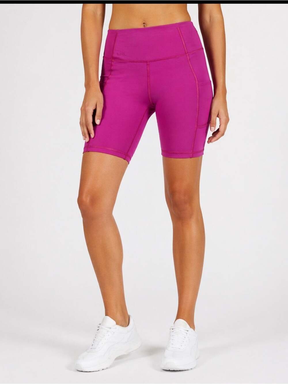 Lauren Ralph Lauren Pink Bike Shorts Small High Waisted Athletic Gym Active
